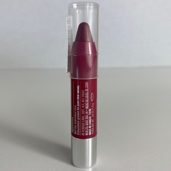 Clinique Chubby Stick Moisturizing Lip Colour Balm 07 Super Strawberry Red Pink - Picture 4 of 5
